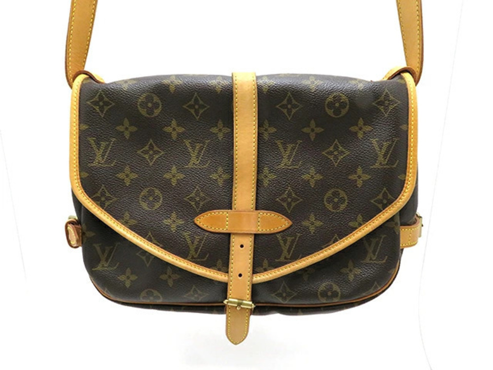 LOUIS VUITTON Saumur Monogram Shoulder Bag